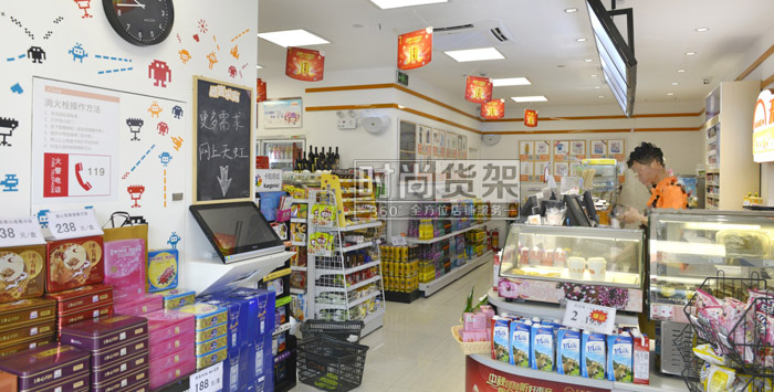 便利店陳列設(shè)計效果圖
