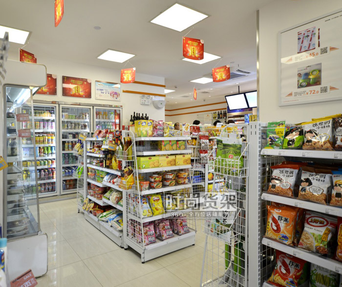 便利店貨架陳列設(shè)計效果圖