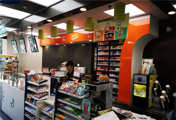 便利店收銀臺_收銀區(qū)設(shè)計(jì)圖